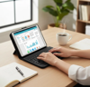 Imagen de ESTUCHE CON TECLADO 9" TBL90 PARA TABLET