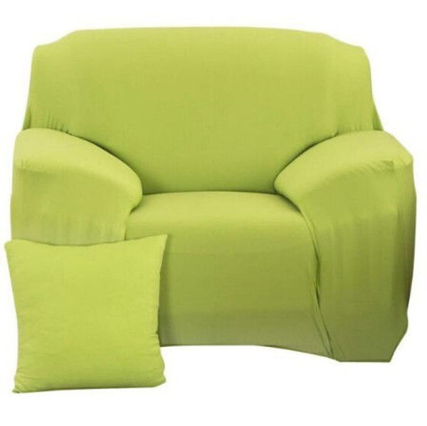 Imagen de FUNDA DE TELA ELASTIZADA PARA SILLÓN 1 PLAZA- FS001-VERDE CL