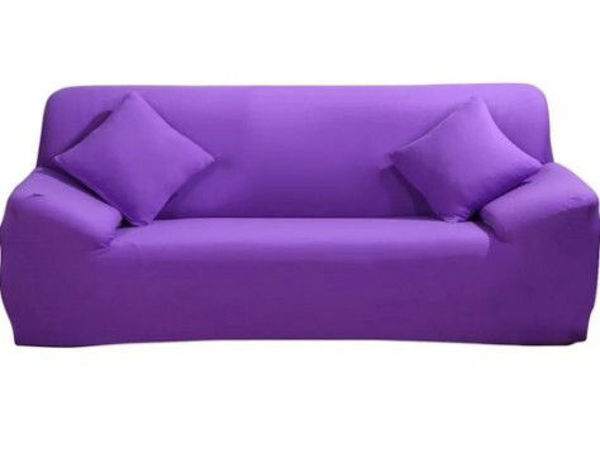 Imagen de FUNDA TELA ELASTIZADA PARA SILLÓN 3 PLAZAS-FS003-VIOLETA