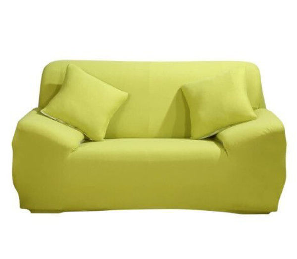 Imagen de FUNDA DE TELA ELASTIZADA PARA SILLÓN 2 PLAZAS FS002-VERDE MI