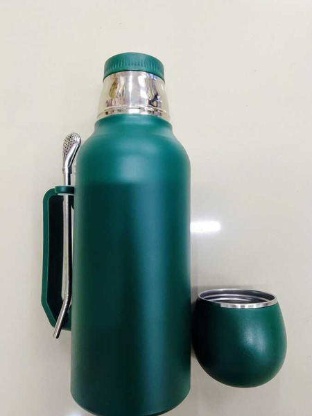 Imagen de TERMO 1300ML + 1 MATE -WST15-AZUL