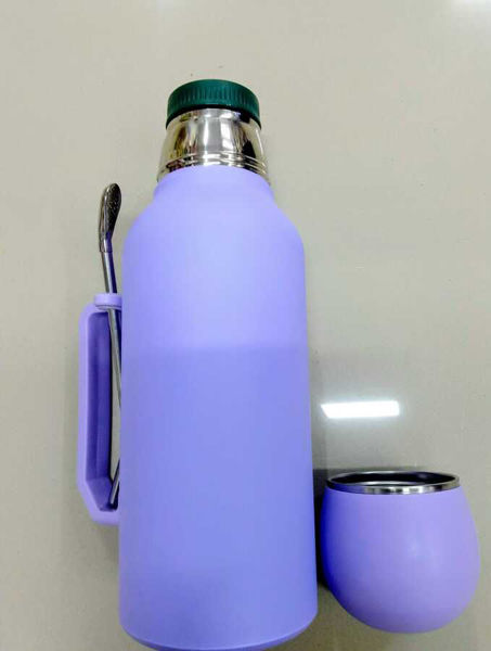 Imagen de TERMO 1300ML + 1 MATE -WST15-LILA