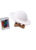Imagen de LAMPARA SATURNO BASE MADERA JS641