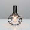 Imagen de LAMPARA VELADORA  DE. ALAMBRE  C/LUCES24X16CM 3AAA-TY2416