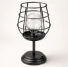 Imagen de LAMPARA DECORATIVA MESA FORMA COPA VINO 27,5X14CM METAL-TY271