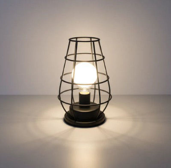 Imagen de LAMPARA DECORATIVA 19X14 CM METAL LED PILAS-TY1914
