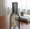 Imagen de LAMPARA DECORATIVA FORMA BOTELLA METAL PILASAA28X10CM-TY2810