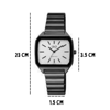 Imagen de RELOJ PULSERA METAL DAMA Q&Q QZ44-401