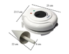Imagen de ICE CONE MAKER F6034 MAQUINA CONO HELADOS