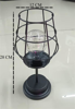 Imagen de LAMPARA DECORATIVA MESA FORMA COPA VINO 27,5X14CM METAL-TY271