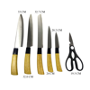 Imagen de SET CUCHILLAS X7 CON BASE DE MADERA