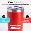 Imagen de VASO TERMICO 500ML 20OZ-OZ200-ROJO