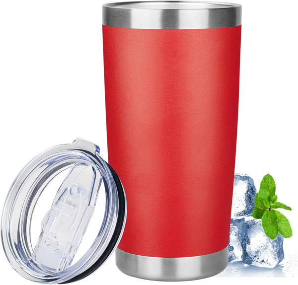 Imagen de VASO TERMICO 500ML 20OZ-OZ200-ROJO