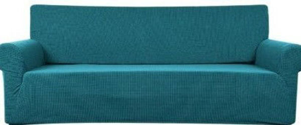 Imagen de FUNDA TELA ELASTIZADA PARA SILLÓN 3 PLAZAS-FS003-TURQUESA