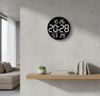 Imagen de RELOJ DE PARED DIGITAL REDONDO LED SM602 26CM DIAMETRO