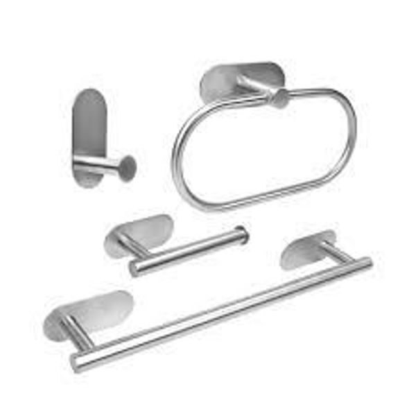 Imagen de JUEGO ACCESORIOS BAÑO 4 PIEZAS-BXG1705