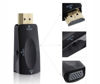 Imagen de FICHA ADAPTADORA VGA A HDMI  CON AUDIO EM1121