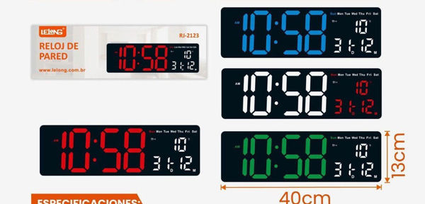 Imagen de RELOJ MESA O APRED  DIGITAL LELONG-RJ2123