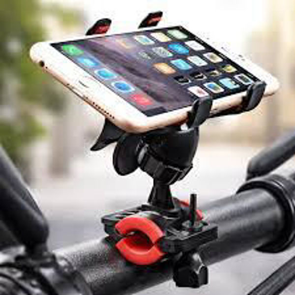 Imagen de SOPORTE CELULAR PINZA MOTO BICI-ZJ262