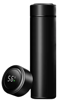 Imagen de TERMO 500ML CON TERMOMETRO DIGITAL NEGRO-TZ500