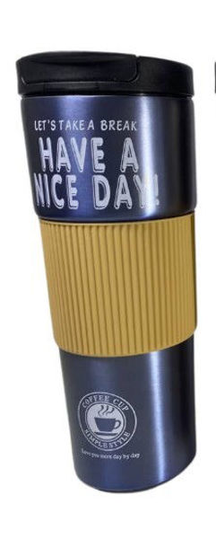 Imagen de VASO TERMICO 600ML -1727-AZUL