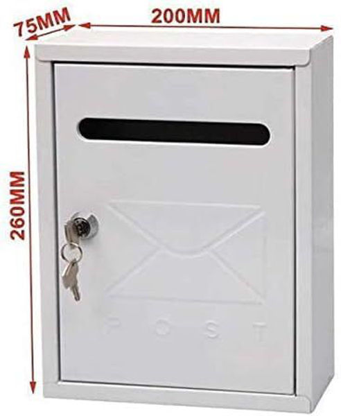 Imagen de BUZON  EXTERIOR  METALICO -H2805 GRIS