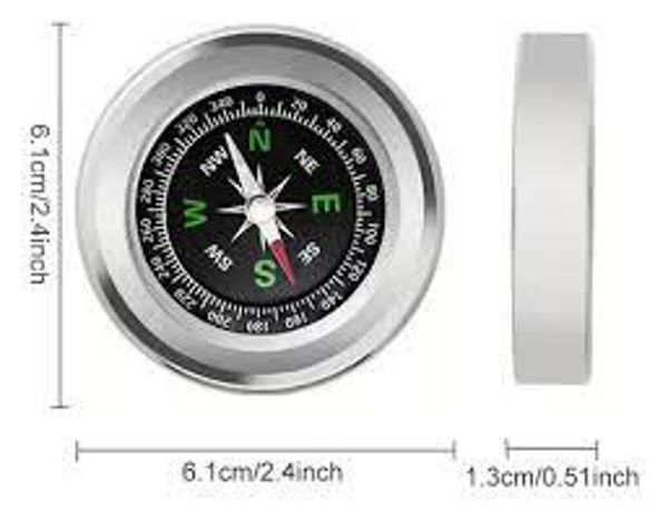 Imagen de BRUJULA METAL MINI - W197