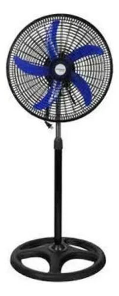 Imagen de Ventilador De Oscilante Con 3 Velocidades Y 5 Aspas De 45 Cm Negro Blanco Plástico