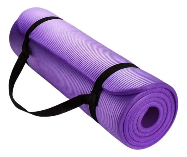 Imagen de Colchoneta Para Yoga, Pilates Y Gimnasia Color Violeta