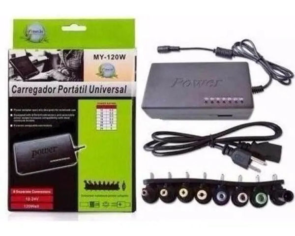 Imagen de Suministro De Cargador Universal Para Portátil De 9 Pines