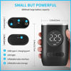 Imagen de Inflador De Llantas Portable Compresor Carro Moto Balon Color Negro Fase Eléctrica Monofásica 52 Bits 110v/220v
