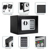 Imagen de Caja Fuerte De Seguridad Electrónica Codigo Digital Y Llave Color Negro