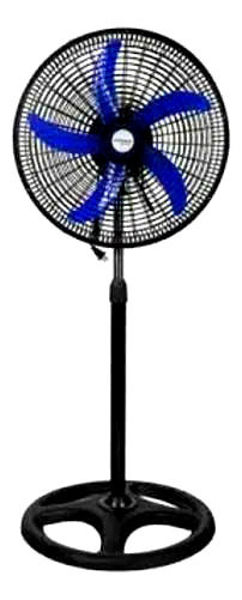 Imagen de Ventilador De Oscilante Con 3 Velocidades Y 5 Aspas De 45 Cm Negro Blanco Plástico