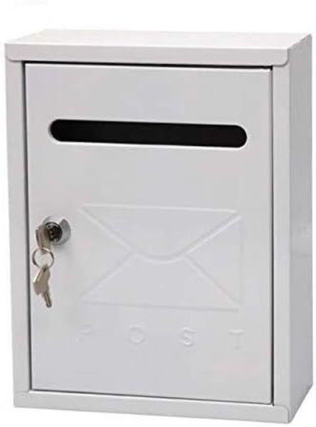 Imagen de BUZON EXTERIOR METALICO -H2805 BLANCO