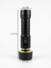 Imagen de LINTERNA  1200MAH LUZ BLANCA+LED+COB,BATERIA18650 TYPEC-J018