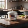 Imagen de Olla Genérica 9 L Capacidad Alta Para Cocina Ypca26 Plateado