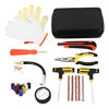Imagen de Kit Reparacion Pinchazos Con Llave Y Tarugos-10 Piezas. Negro