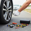 Imagen de Kit Reparacion Pinchazos Con Llave Y Tarugos-10 Piezas. Negro