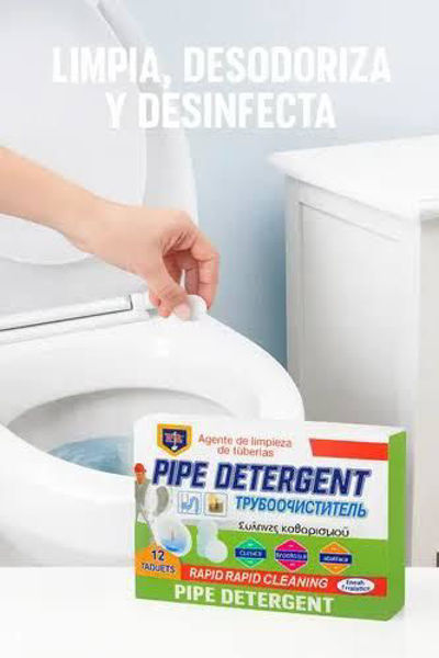 Imagen de PASTILLAS DESOBSTRUCCION Y LIMPIEZA BAÑOS M156