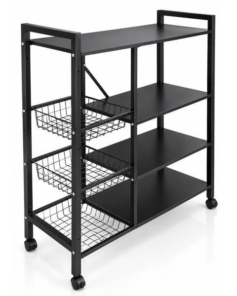 Imagen de ORGANIZADOR CARRITO Y ESTANTES-ZWJ1083-108X83X31.5 CM