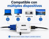 Imagen de Adaptador Exa Vga A Hdmi Blanco Conector Vga Hembra Hdmi Macho