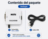 Imagen de Adaptador Exa Vga A Hdmi Blanco Conector Vga Hembra Hdmi Macho