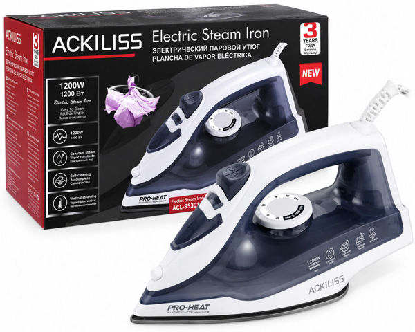 Imagen de PLANCHA VAPOR ACKILISS 95301