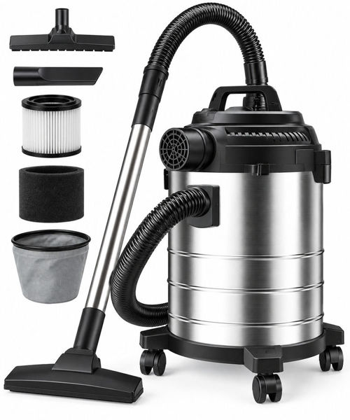 Imagen de ASPIRADOR SECO Y HUMEDO 4800W 25L SILVER LOVE SC025L